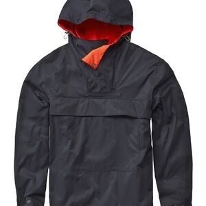 HM Mauritz Archive Collection‎ Mens Navy Blue Red Anorak Pullover Jacket Small